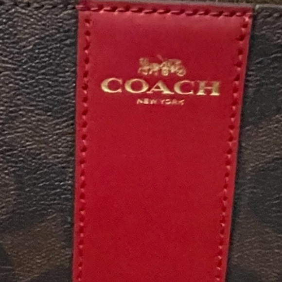 NWT Coach Leather Portfolio Wristlet - Picture 10 of 14